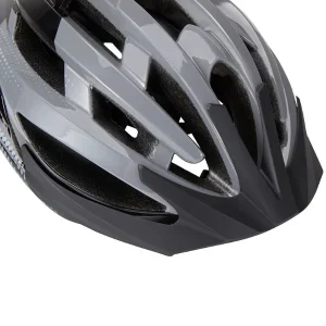 Close up of bicycle helmet