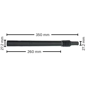 Suspension Seatpost Adsports Suspension Seatpost 27 2mm 350mm for Bikes Adsports PENGBO 272 350 dimensions