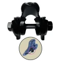 Bike Seat Mount For Mounting to post and Saddle Rails Adsports AS SRM