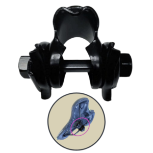 Bike Seat Mount For Mounting to post and Saddle Rails Adsports AS-SRM