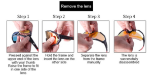 how to install lenses