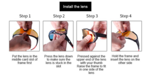 how to remove lenses