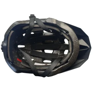 under side view of childrens bicycle helmet