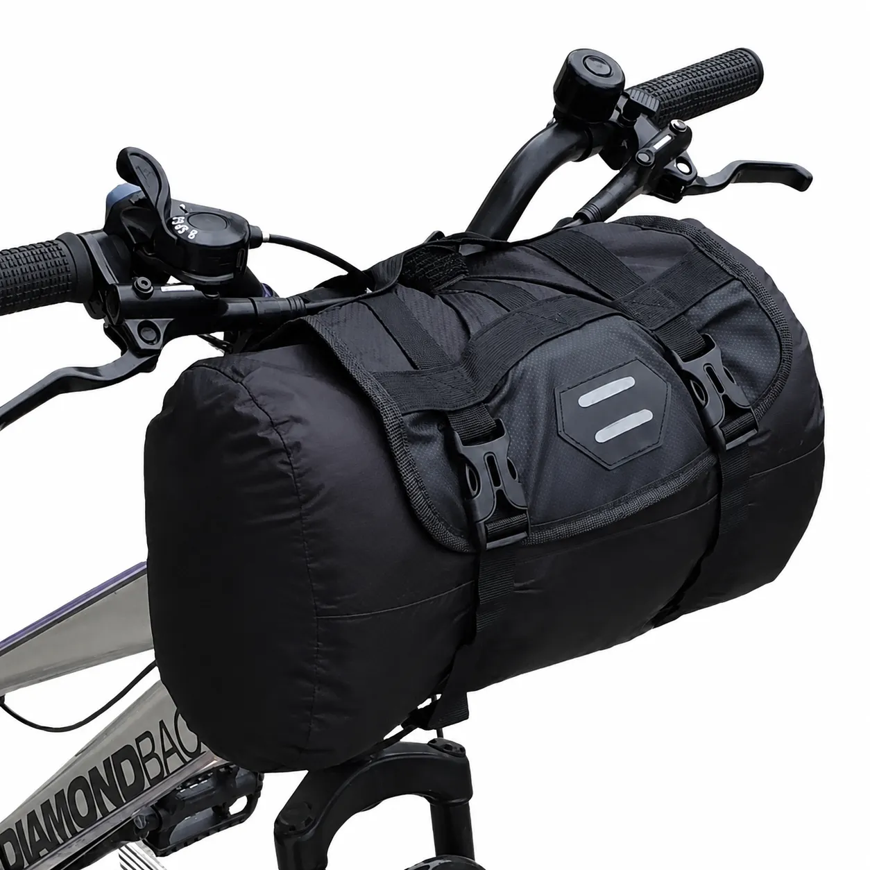 Black Handlebar Bag 10L Dry Bag NB10LHB-LT Black Bike Front Storage with Sleeve