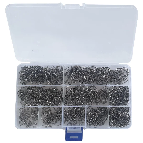 1000 Pack of Fishing Hooks SMFH1000PK