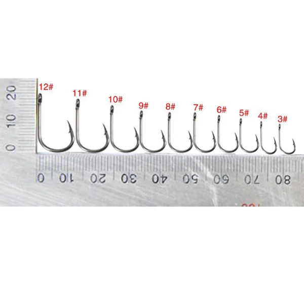 fishing hook size chart