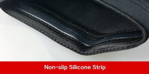 non slip silicon upper cuff