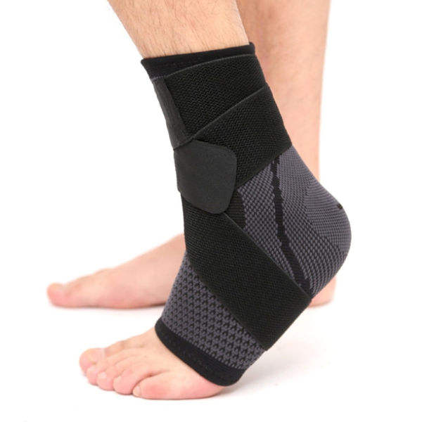 ankle support on ankle