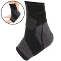ankle brace compression sleeve support black and grey ASNZ ABCS GB