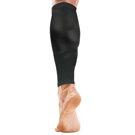 calf compression sleeve universal fit pair black colour  1 
