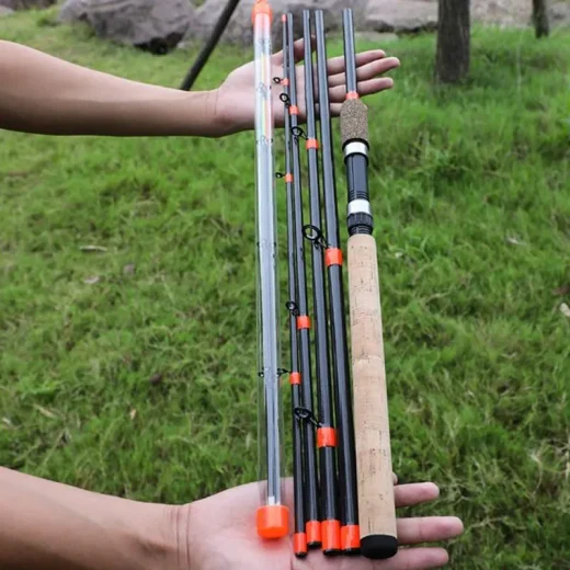 long 8 section fishing rod