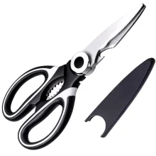 Fish Cutting Scissors 
with Scale Remover 
Multi-Function BKS205