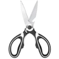 Fish scissors with nut cracker