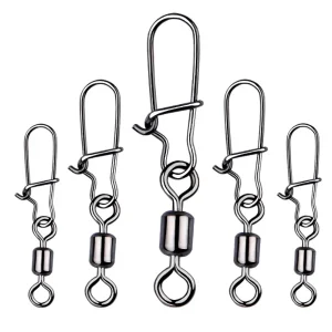 Fishing Swivels Snap Swivel Type Multiple Sizes Available 50Pk