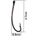 Suckerme fishing fly hook size