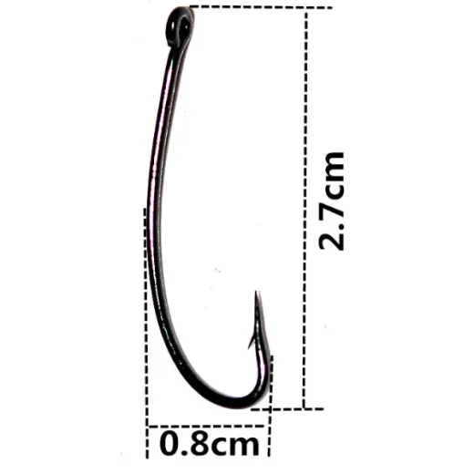 Suckerme fishing fly hook size