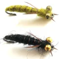 green and black flies