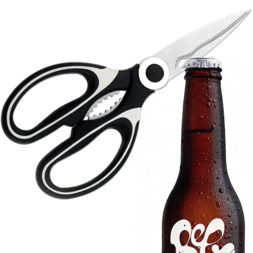 bottle opener on scissor blade