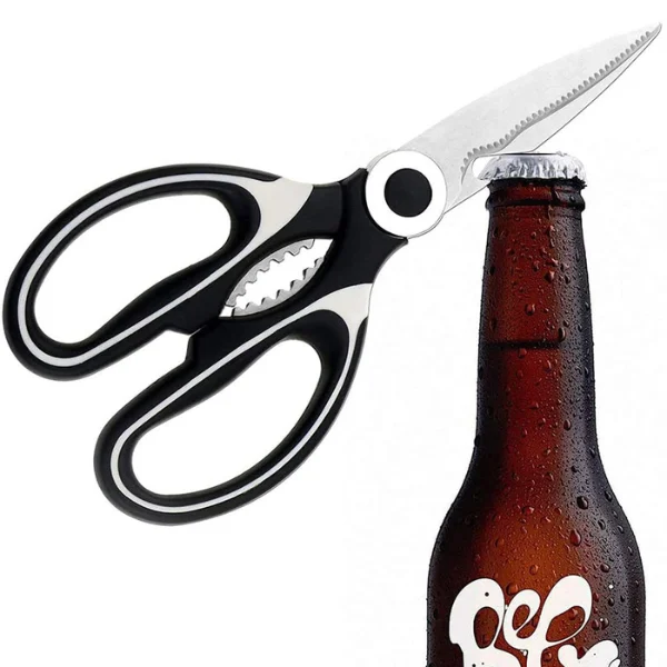 bottle opener on scissor blade