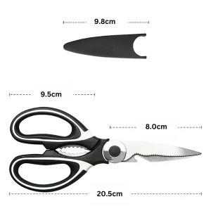 fish scissors dimensions