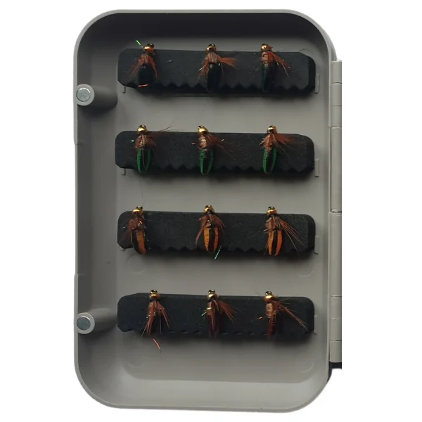 right side of nymph fly tackle set