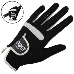 Black Golf Gloves Left Hand Side Great Outdoor Game GOG0007
