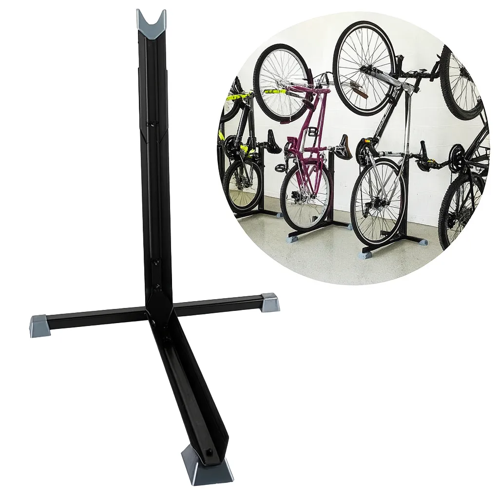 Vertical Bike Rack - Freestanding Indoor Storage