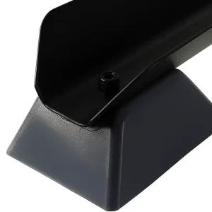 close up image of bicycle stands feet