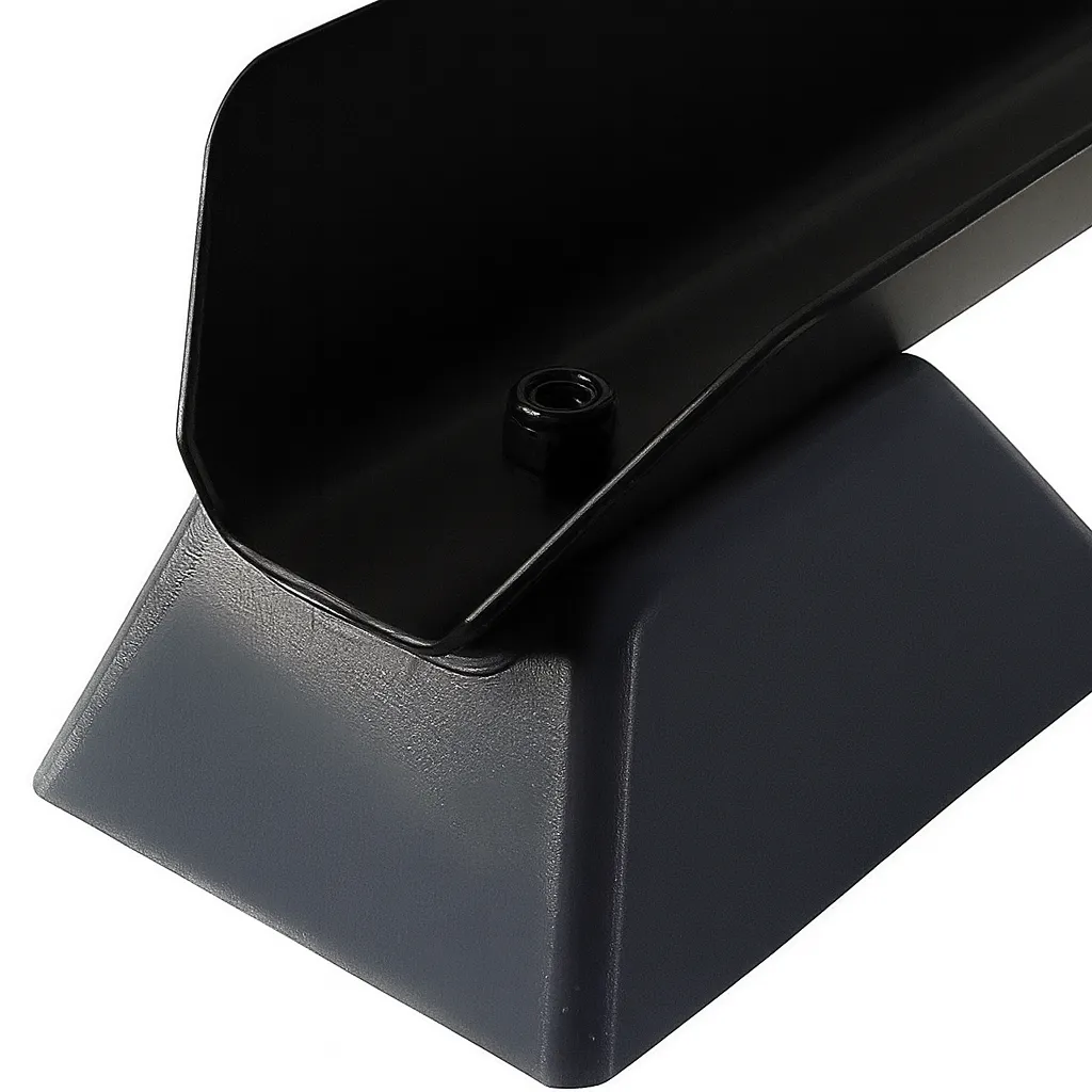 close up image of bicycle stands feet