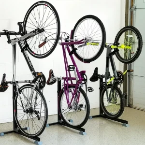 image of efficient bike storage solution for garages