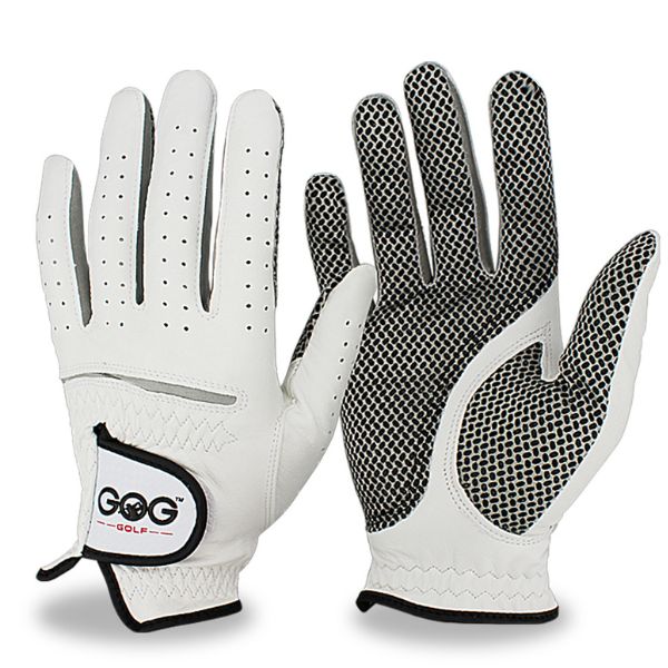 Extra Grippy White Golf Glove for Left Hand (1)