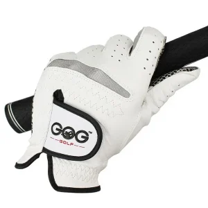 Extra Grippy White Golf Glove for Left Hand  3 