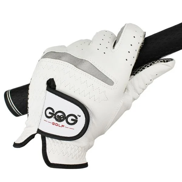 Extra Grippy White Golf Glove for Left Hand  3 