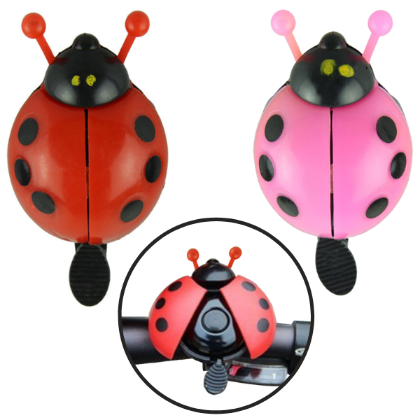 Childrens Bike Bell for Kids Bicycles the Ladybug