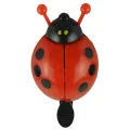 red ladybug bike bell closed