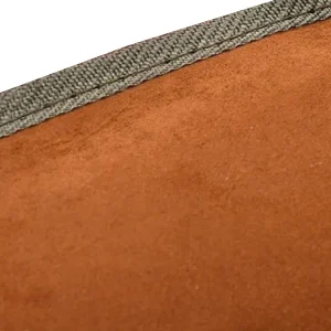 close up of fishing rod bag fabric