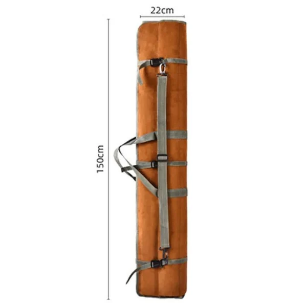 150 cm rod storage bag dimensions khaki brown