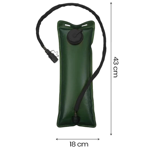 3 Liter water Bladder product dimensions