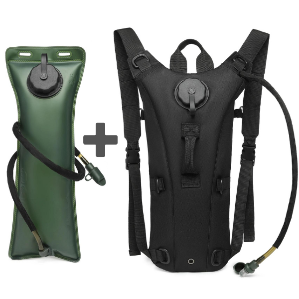 Hydration Pack Backpack with 3 Liter water Bladder Adsports AS-KMS3LBG