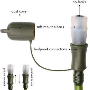 leak proof cap with dust cover