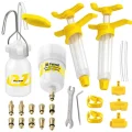 Bicycle Hydraulic Brake Bleed Kit Shimano SRAM Magura Tektro