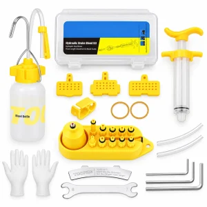 Bicycle Hydraulic Brake Bleed Kit Standard Edition with Nylon Fittings