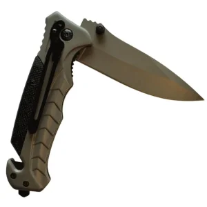 Large Pocket Knife for Campin, and hiking Blade fully open (2)