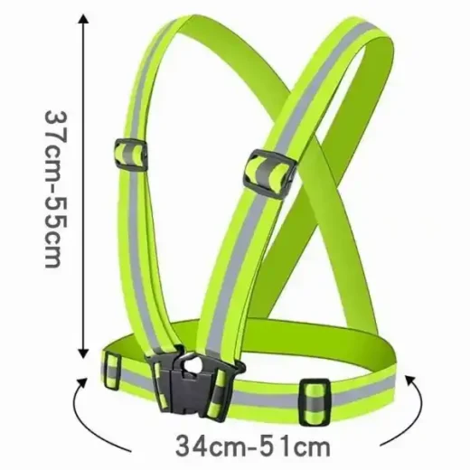 main_high visibility vest adjustable size range