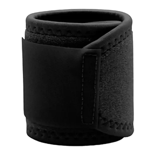 Wrist support with thumb hole