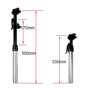 manual pull quick adjust seatpost height product dimensions