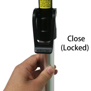 quick release bike seat clamp locked