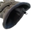 fleece lining of winter gloves for men and women