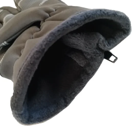 fleece lining of winter gloves for men and women