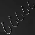 5 sizes of barbless hooks included in the set